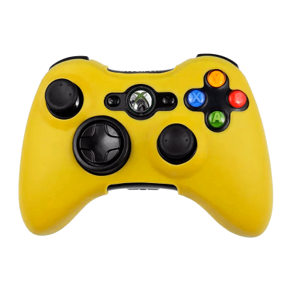 Чехол Силиконовый RMC Xbox 360 Yellow Новый - Retromagaz