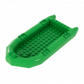 Для Судна Lego Основа Rubber Raft Large 62812 6034492 Bright Green Б/У