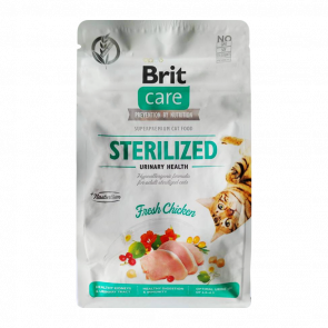 Сухий Корм для Котів Cтерилізованих Brit Care Urinary Health Курка 2kg