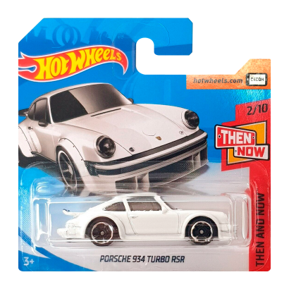 Машинка Базовая Hot Wheels Porsche 934 Turbo RSR Then and Now 1:64 FJX89 White - Retromagaz