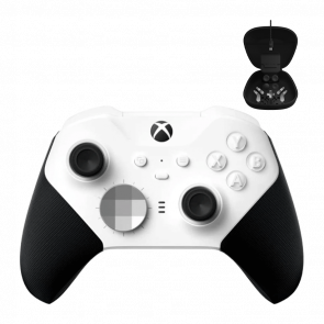 Набор Геймпад Беспроводной Microsoft Xbox Series Elite Core Controller Version 2 White Новый  + Набор Complete Component Pack Black