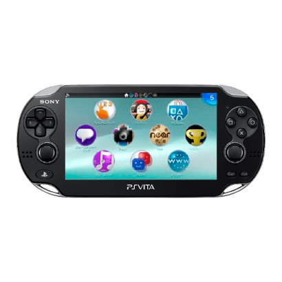 Консоль Sony PlayStation Vita Модифицированная 64GB Black + 5 Встроенных Игр Б/У - Retromagaz