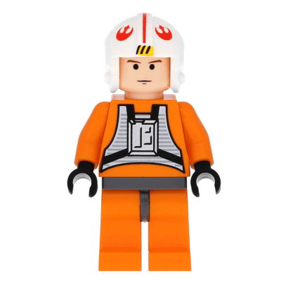 Фігурка Lego Повстанець Luke Skywalker Star Wars sw0090 1 Б/У - Retromagaz