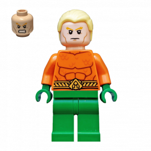 Фигурка Lego DC Aquaman Bright Light Yellow Short Hair Super Heroes sh0533 Б/У