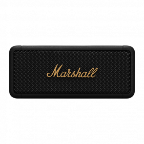 Портативная Колонка Marshall Emberton Black and Brass 20 W - Retromagaz