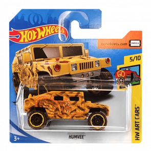 Машинка Базовая Hot Wheels HMMWV Humvee Art Cars 1:64 GHC17 Tan - Retromagaz