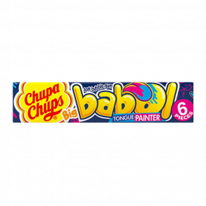 Жевательная Резинка Chupa Chups Big Babol Tongue Painter 27.6g - Retromagaz