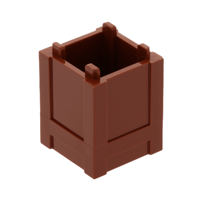 Емкость Lego Box Top Opening 2 x 2 x 2 61780 4520638 Reddish Brown 4шт Б/У - Retromagaz