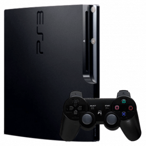 Консоль Sony PlayStation 3 Slim 250GB Black Б/У Хороший