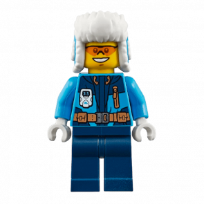 Фігурка Lego Arctic 973pb3142 Explorer Ushanka Hat City cty0928 Б/У - Retromagaz