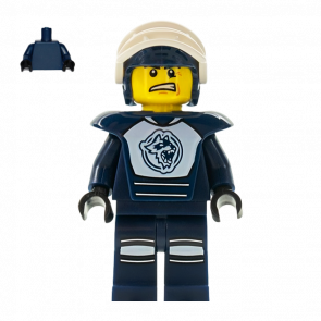 Фігурка Lego Series 4 Hockey Player Collectible Minifigures col056 2 Б/У