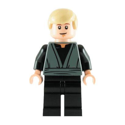 Фигурка Lego Джедай Luke Skywalker Dark Bluish Gray Jedi Robe Star Wars sw0433 Б/У - Retromagaz