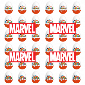 Набір Шоколадне Яйце Kinder Surprise Marvel 36шт 20g - Retromagaz