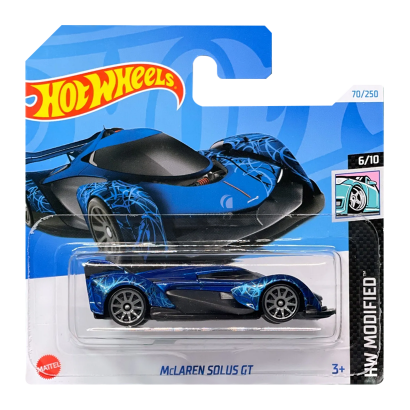 Машинка Базова Hot Wheels McLaren Solus GT Modified 1:64 HTB68 Blue - Retromagaz