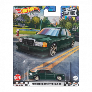 Машинка Premium Hot Wheels Mercedes-Benz 190 E 2.5-16 Boulevard 1:64 GJT68/HWW12 Green