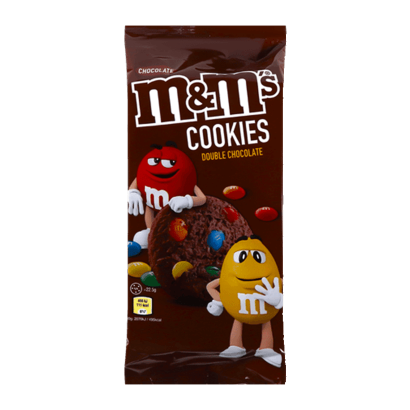 Печенье M&M's с Драже Шоколадное 180g - Retromagaz