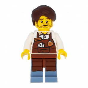 Фигурка Lego The Lego Movie Larry the Barista Cartoons tlm010 Б/У