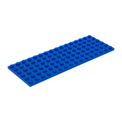 Пластина Lego Обычная 6 x 16 3027 4611373 Blue 4шт Б/У - Retromagaz