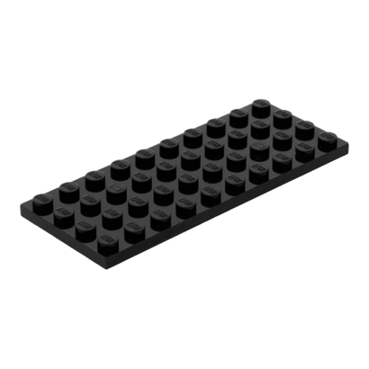 Пластина Lego Звичайна 4 x 10 3030 303026 Black 10шт Б/У - Retromagaz