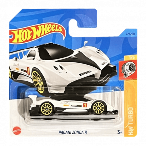 Машинка Базовая Hot Wheels Pagani Zonda R Turbo 1:64 HKJ36 White - Retromagaz