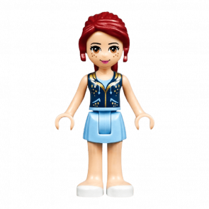 Фигурка Lego Girl Mia Bright Light Blue Skirt Friends frnd126 2 Б/У - Retromagaz