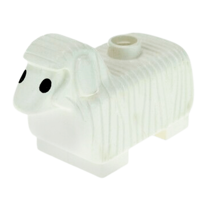 Фигурка Lego Animals Sheep with Flat Ears Duplo dupsheeppb01 Б/У - Retromagaz