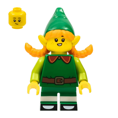 Фигурка Lego Series 23 Holiday Elf Collectible Minifigures col402 Б/У - Retromagaz