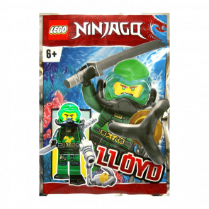 Конструктор Lego Фигурка Lloyd Foil Pack #8 Seabound Scuba Gear Ninjago 892286 njo702 Новый - Retromagaz