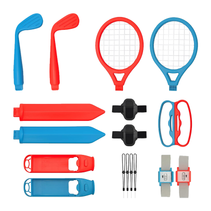 Набор Codogoy Switch 12 in 1 Sports Accessories Red Blue Новый - Retromagaz