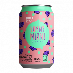 Напиток Yummy Miami Grape 355ml - Retromagaz