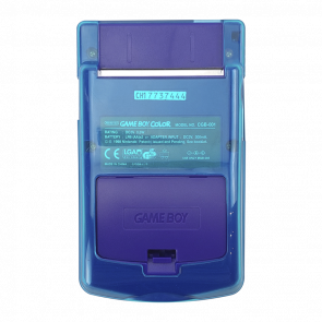 Чехол Силиконовый RMC Game Boy Color Trans-Blue Новый - Retromagaz