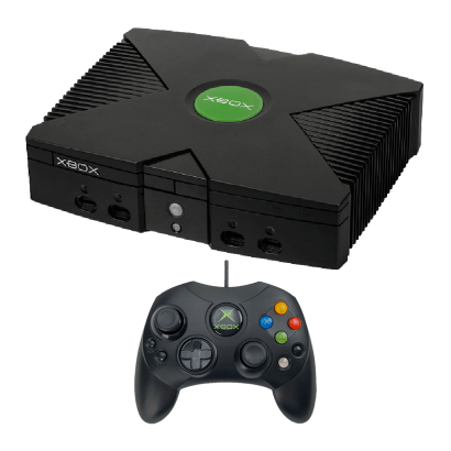 Консоль Microsoft Xbox Original Модифікована 8GB Black + 5 Вбудованих Ігор Б/У - Retromagaz