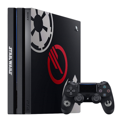 Консоль Sony PlayStation 4 Pro CUH-70-71xx Star Wars Battlefront II Limited Edition 1TB Б/У Нормальний - Retromagaz