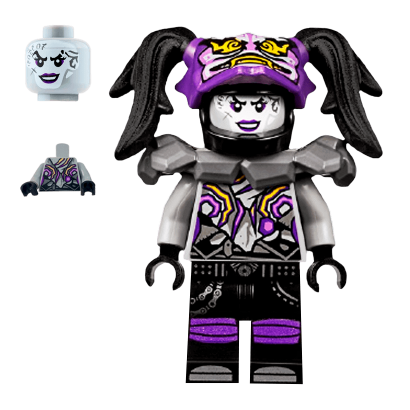 Фігурка Lego Інше Ultra Violet Oni Mask of Hatred Ninjago njo397 1 Б/У - Retromagaz