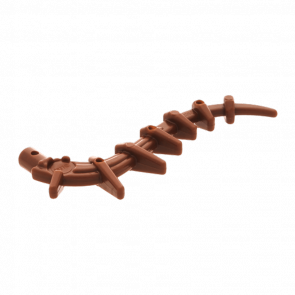 Растение Lego Другое Plant Vine Seaweed Appendage Spiked 55236 4294149 6270052 Reddish Brown 4шт Б/У