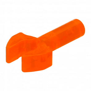 Стержень Lego З'єднувач Mechanical Claw 1L 48729b 41005 6131726 4289537 Trans-Neon Orange 10шт Б/У - Retromagaz