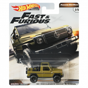 Машинка Premium Hot Wheels 1991 Mercedes-Benz G-Class Fast & Furious 1:64 GBW96 Green