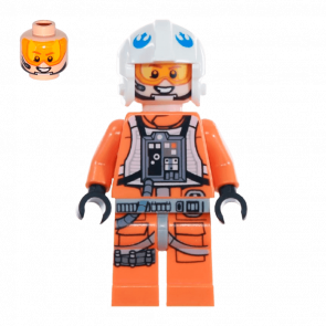 Фігурка Lego Повстанець Zin Evalon Pilot Star Wars sw0761 Б/У