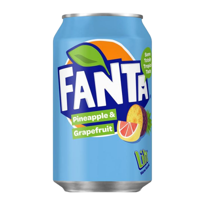 Напиток Fanta Pineapple & Grapefruit 330ml - Retromagaz