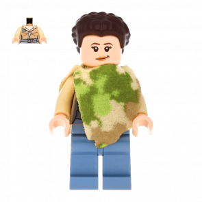 Фигурка Lego Повстанец Princess Leia Camouflage Cape Star Wars sw0643 1 Б/У