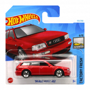 Машинка Базова Hot Wheels '94 Audi Avant RS2 Factory Fresh 1:64 HTC54 Red - Retromagaz