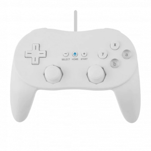 Геймпад Дротовий RMC Wii Classic Controller Pro White 1m Новий - Retromagaz