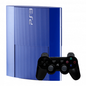 Консоль Sony PlayStation 3 Super Slim 500GB Azurite Blue Б/У - Retromagaz