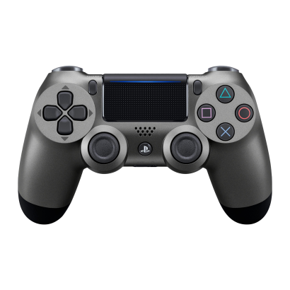 Геймпад Беспроводной Sony PlayStation 4 DualShock 4 Version 2 Steel Black Б/У - Retromagaz