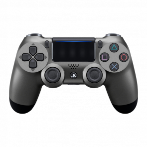 Геймпад Бездротовий Sony PlayStation 4 DualShock 4 Version 2 Steel Black Б/У - Retromagaz