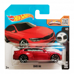 Машинка Базова Hot Wheels BMW M4 BMW 1:64 DHR83 Red - Retromagaz