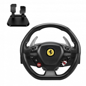 Руль Проводной Thrustmaster PlayStation 4 T80 Ferrari 488 GTB Edition Black Новый - Retromagaz