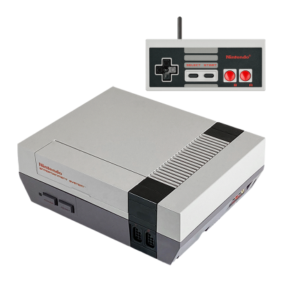 Набір Консоль Nintendo NES USA Grey Б/У  + Геймпад Дротовий RMC Новий - Retromagaz