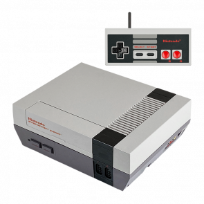 Набір Консоль Nintendo NES USA Grey Б/У  + Геймпад Дротовий RMC Новий