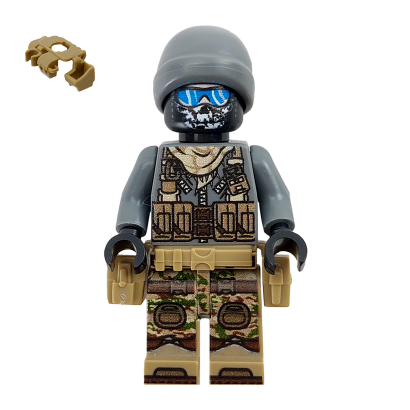 Фигурка RMC US Army Soldier Ghost Mask Blue Glasses All Time Army usa011 1 Новый - Retromagaz